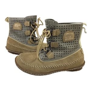 Sorel Shoes Sorel Joplin Leather Suede Waterproof Winter Boots Size US 7 NWOB